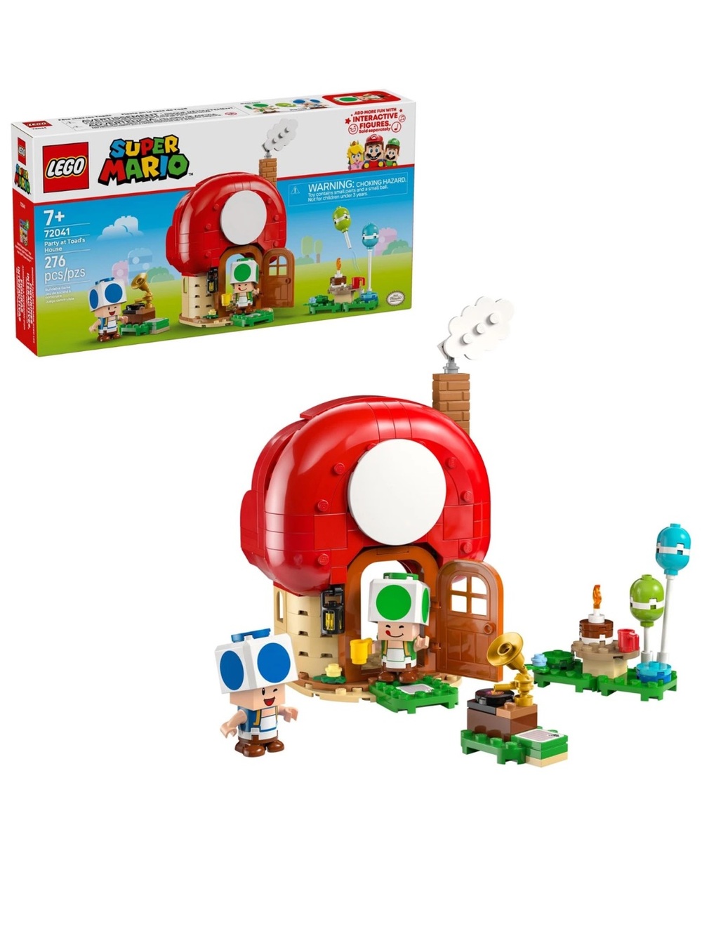 LEGO Super Mario Party at Toad's House 72041 Nintendo 276 Pieces *NEW*